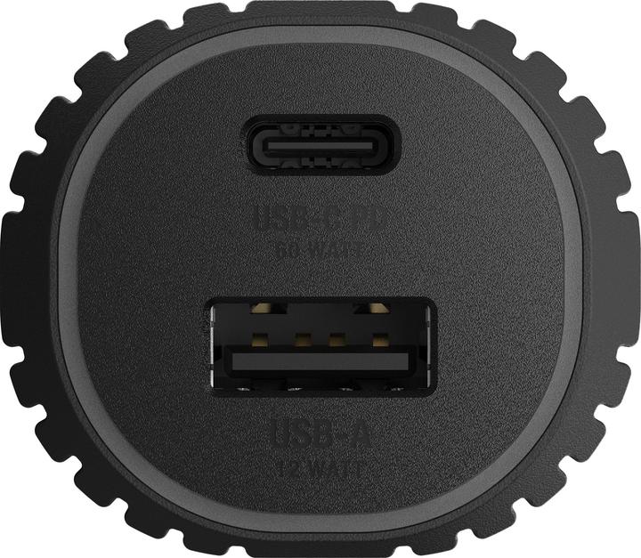 Actual product image Unisynk 10408 mobile device charger Universal Black Cigar lighter Fast charging Auto