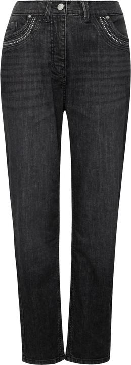 Immagine prodotto Ulla Popken Mom jeans con taglio della gamba ampio, rivetti e cintura comoda (42)
