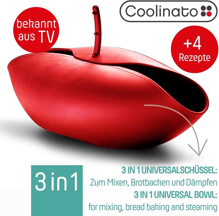 Produktbild Coolinato 3-in-1 Silikon Universalschüssel