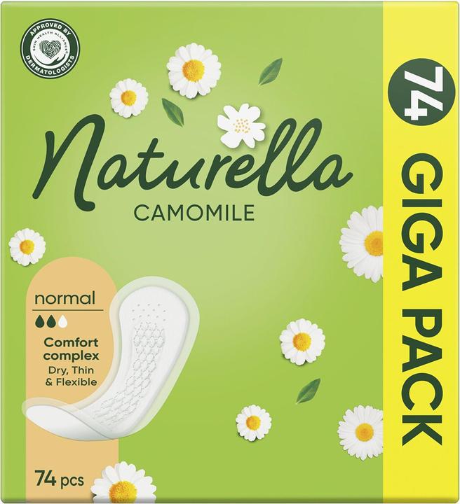 Produktbild Naturella Slipeinlagen Normal Camomile 74 Stück (74 x)