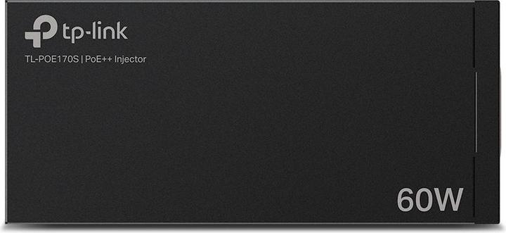 Actual product image TP-Link (TL-POE170S) Gigabit PoE Injector, 2 Gigabit ports (802.3af (PoE), 802.3at (PoE+), 802.3bt (PoE++), 60 W)