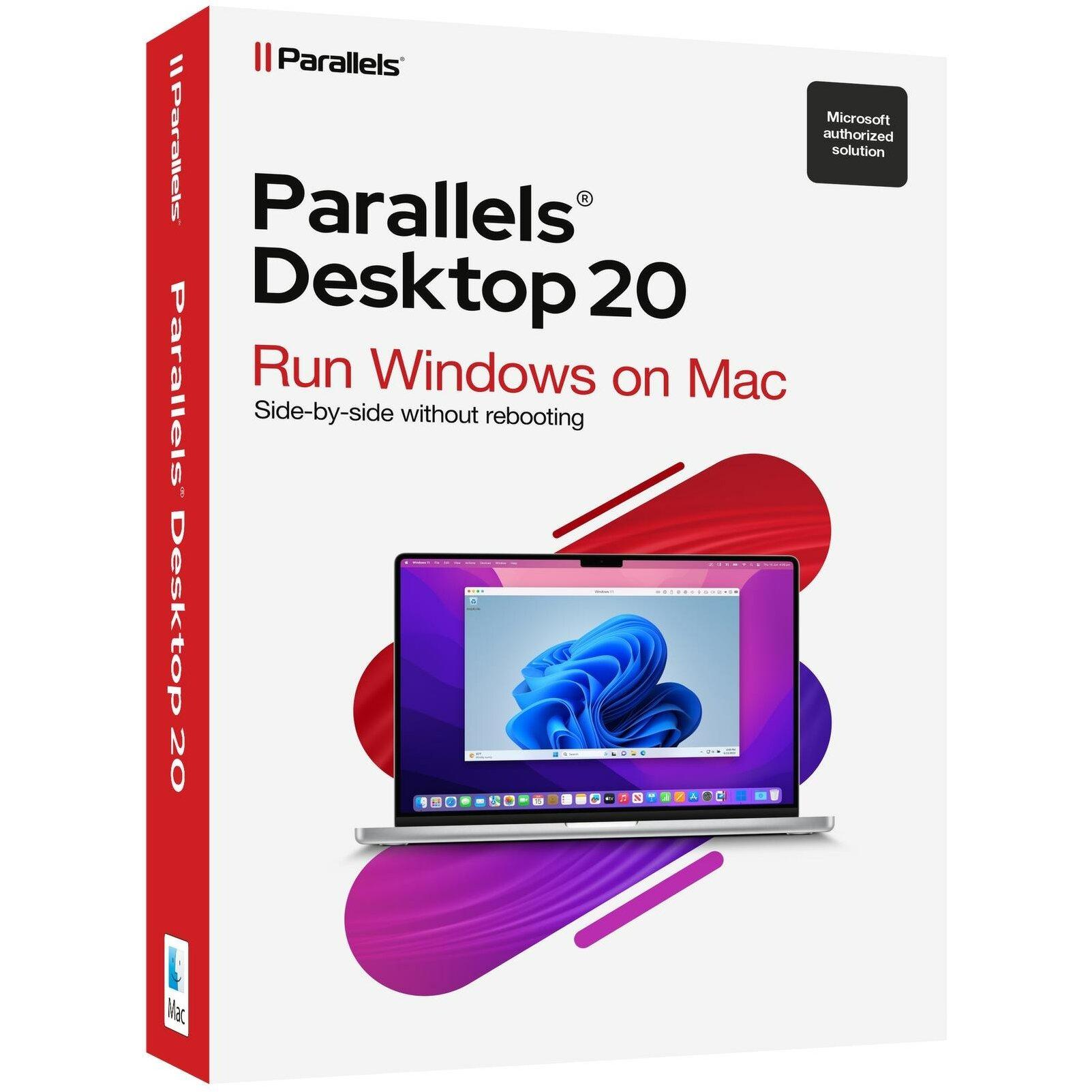 Parallels Desktop 18 Box, versione completa, abbonamento, 1 anno per Mac OS