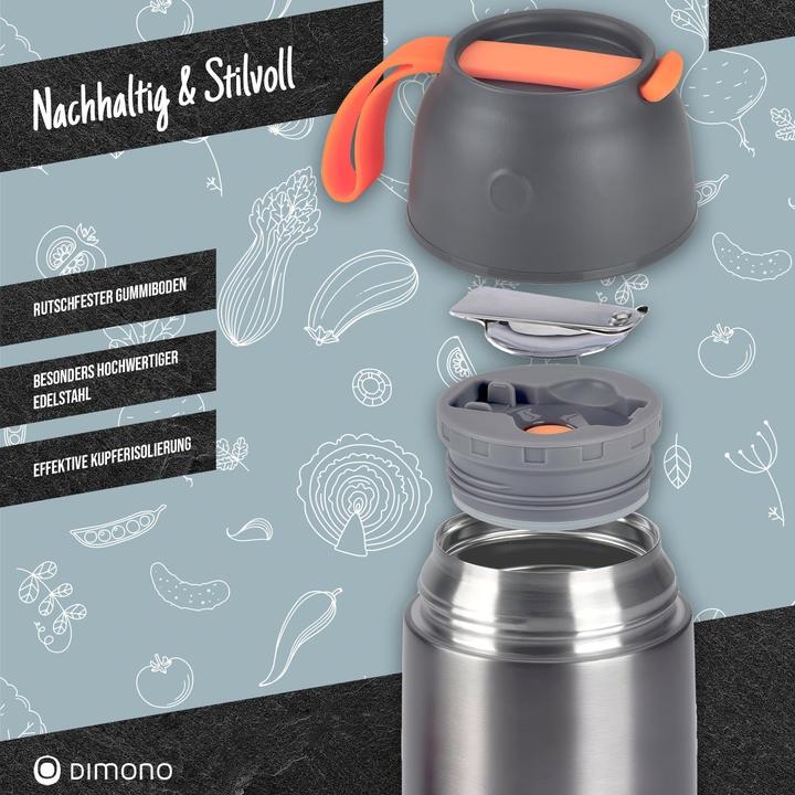 Produktbild Dimono Thermobehälter mit Besteck