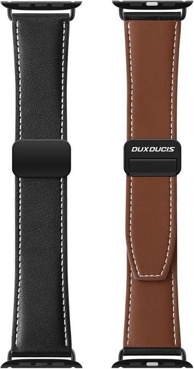 Actual product image Dux Ducis YA Strap (38 mm, 40 mm, 41 mm, Genuine leather, Apple Watch Series 1, Apple Watch Series 2, Apple Watch Series 3, Apple Watch Series 4, Apple Watch Series 5, Apple Watch Series 6, Apple Watch Series 7, Apple Watch Series 8, Apple Watch Series 9, Apple Watch SE)