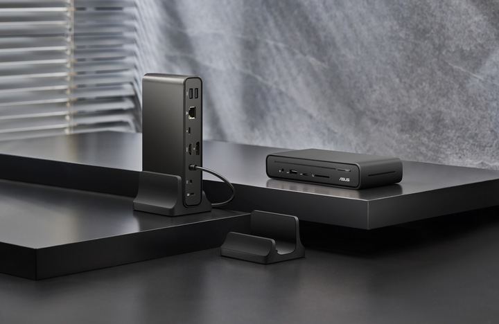 Actual product image ASUS DC300 - Docking station - USB-C - HDMI DP USB-C - 1GbE - 150 Watt (USB-C, 1 Ports)