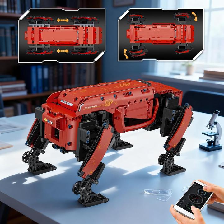 Actual product image Mould King Mechanical dog