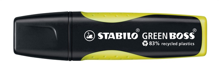 Actual product image STABILO GREEN BOSS highlighter (Yellow, 2 mm, 1 x)