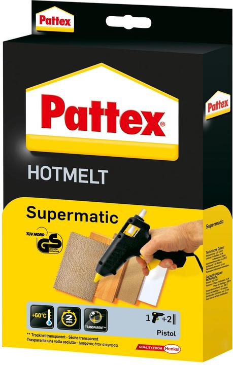 Actual product image Pattex HOT Pistol Supermatic