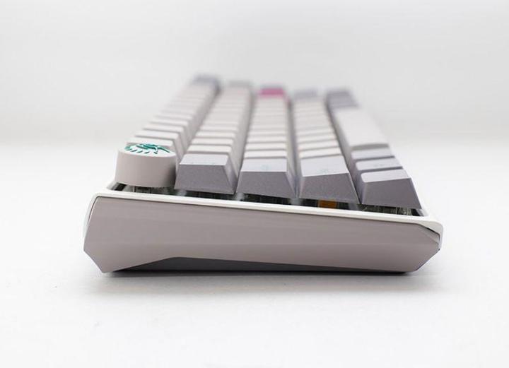 Produktbild Ducky One 3 Mist Grey SF Gaming Tastatur, RGB LED - MX-Ergo-Clear (DE, Kabelgebunden)