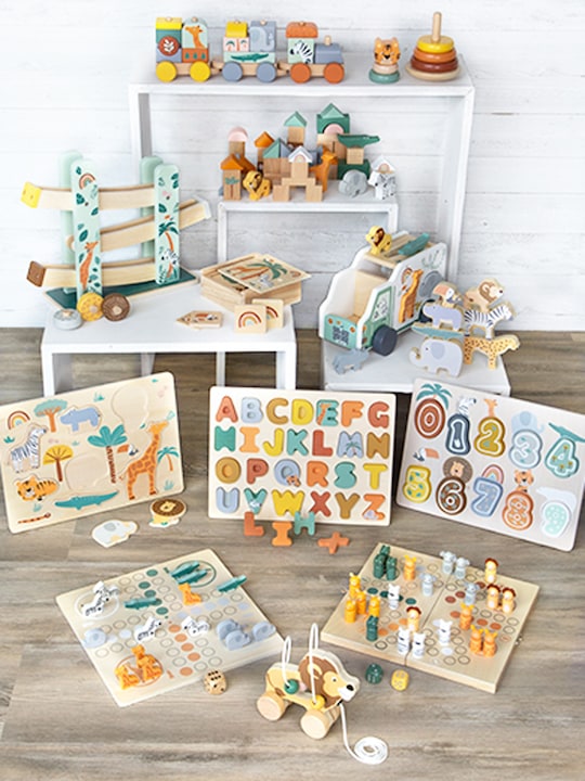 Actual product image small foot Ball track Safari