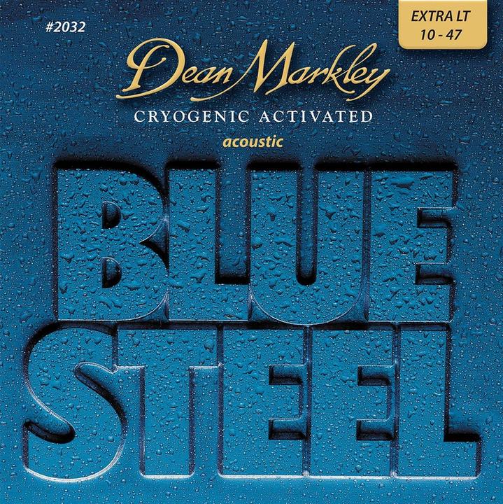 Dean Markley D.Markley 2032 Bl.Steel Acoustic 010/047 (6x, 0.02")