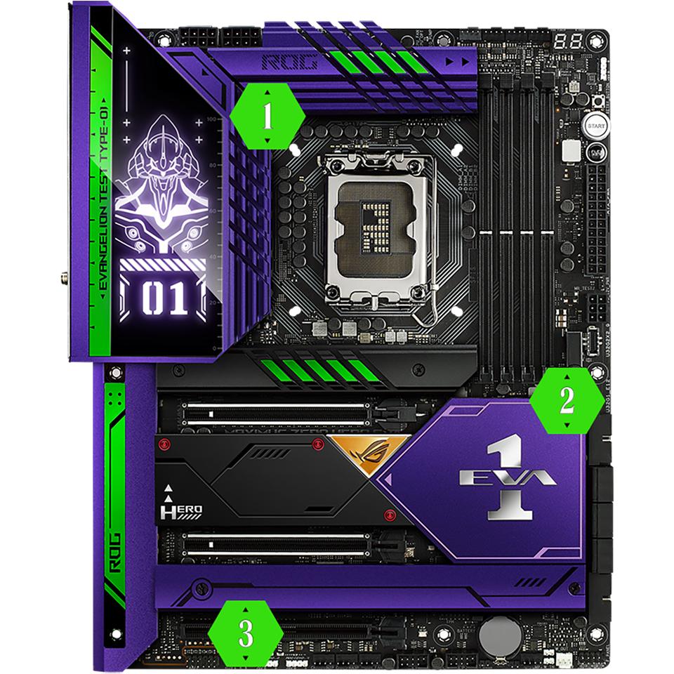 ASUS ROG Maximus Z690 Hero EVA (LGA 1700, Intel Z690H, ATX), Mainboard