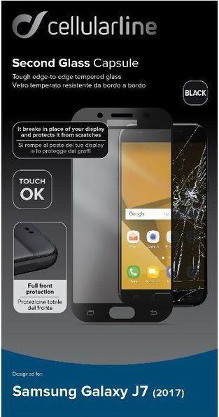 Produktbild Cellularline Second Glass Capsule (1 Stk., Samsung Galaxy A7 (2017))