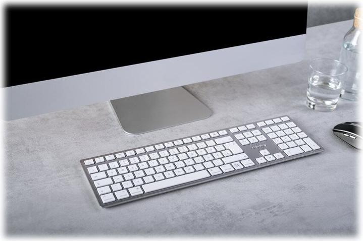 Actual product image CHERRY KW 9100 Slim for Mac (DE, Wireless)