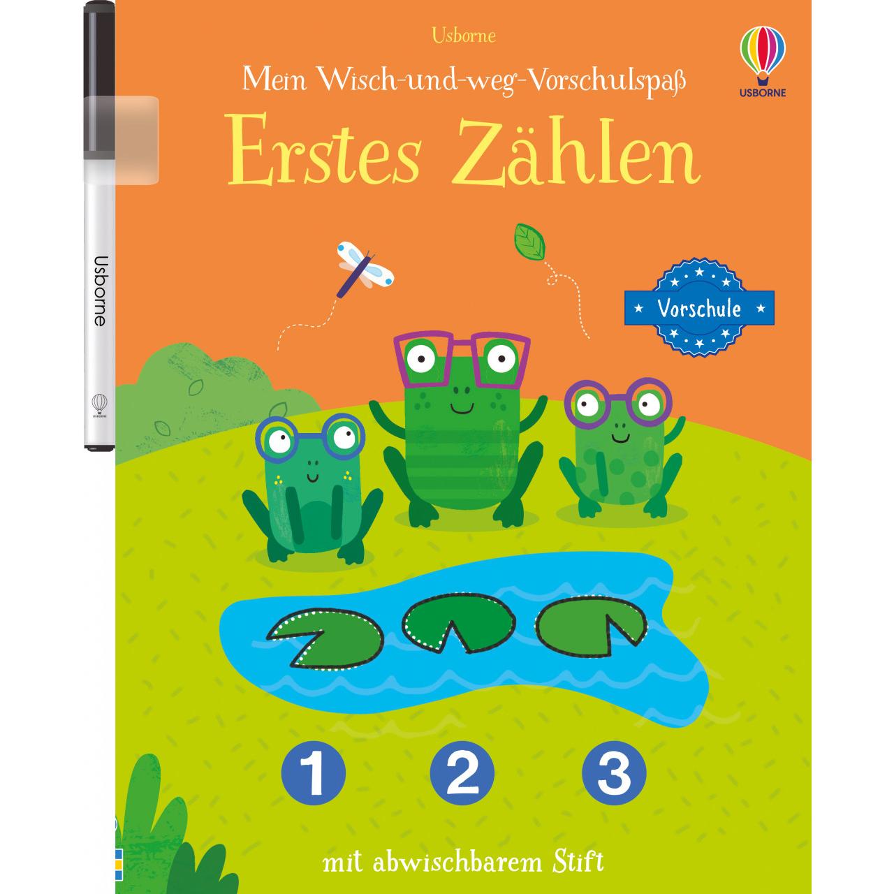 Mein Wisch-und-weg-Vorschulspass: Erstes Zählen, Kinderbücher von Jessica Greenwell