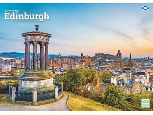 Actual product image Edinburgh A4 Calendar 2026 (A4)