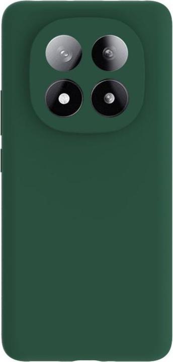 Actual product image Evelatus Back panel cover Xiaomi Redmi Note 14 Pro Premium Magnetic Soft Touch Silicone Case Green (Xiaomi Redmi Note 14 Pro)