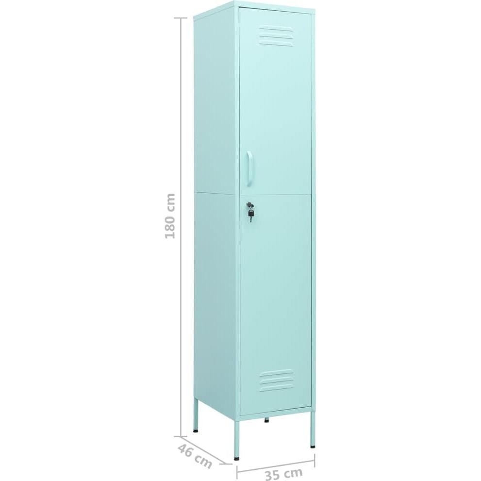 Thumbnail - VidaXL, Aktenschrank, Regis (35 x 46 x 180 cm)