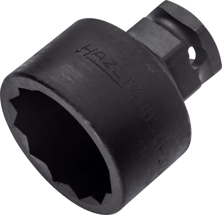 Produktbild HAZET Schlag-, Maschinenschrauber Steckschlüsseleinsatz ∙ Doppelsechskant 900SZ6-32 ∙ Vierkant12,5 … (32 mm)