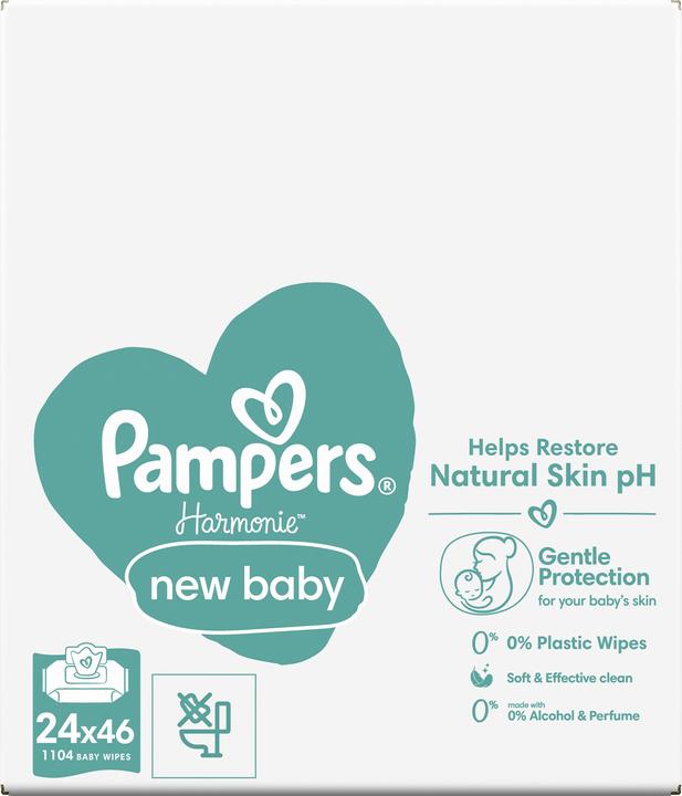 Image du produit Pampers Harmonie New Baby (1104 pcs)