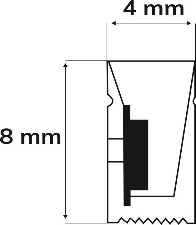 Produktbild Isoled LED NEON930 Flexband B04H08, 24V DC, 10W, IP67, 3000K, 5m Rolle, 180 LED/m, inkl. Montageclip (500 cm)