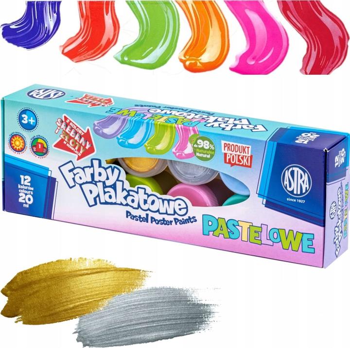 Astra Klebestift 15g Tiere (24 Stück)