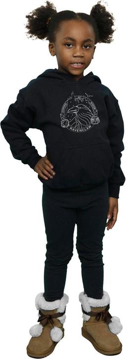Produktbild Ravenclaw Seal Kapuzenpullover Mädchen (116)
