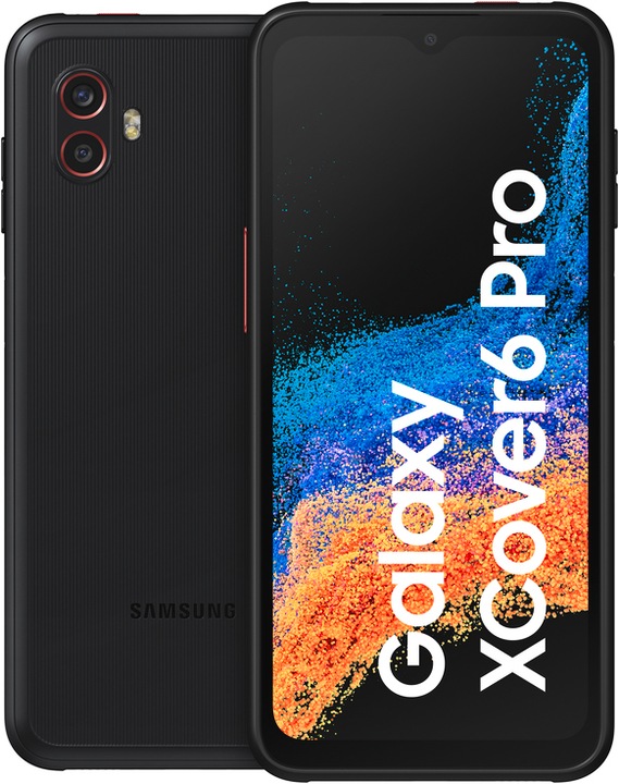 Samsung DUPLIKAT Xcover 6 Pro EU EE Enterprise Edition (128 GB, Black, 6.60", Dual SIM, 50 Mpx, 5G)