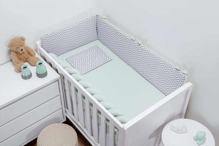 Produktbild Minuby Nestchen Set "Chevron Mint" 5 tlg.