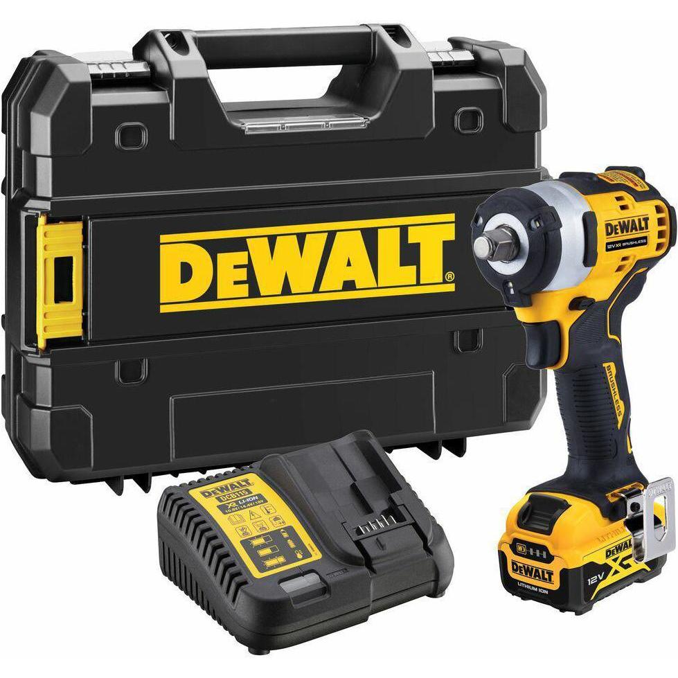 DeWalt, Bohrmaschine + Akkuschrauber, Impact driver 1/2" 12V 1x5.0Ah DCF901P1 (Akkubetrieb)
