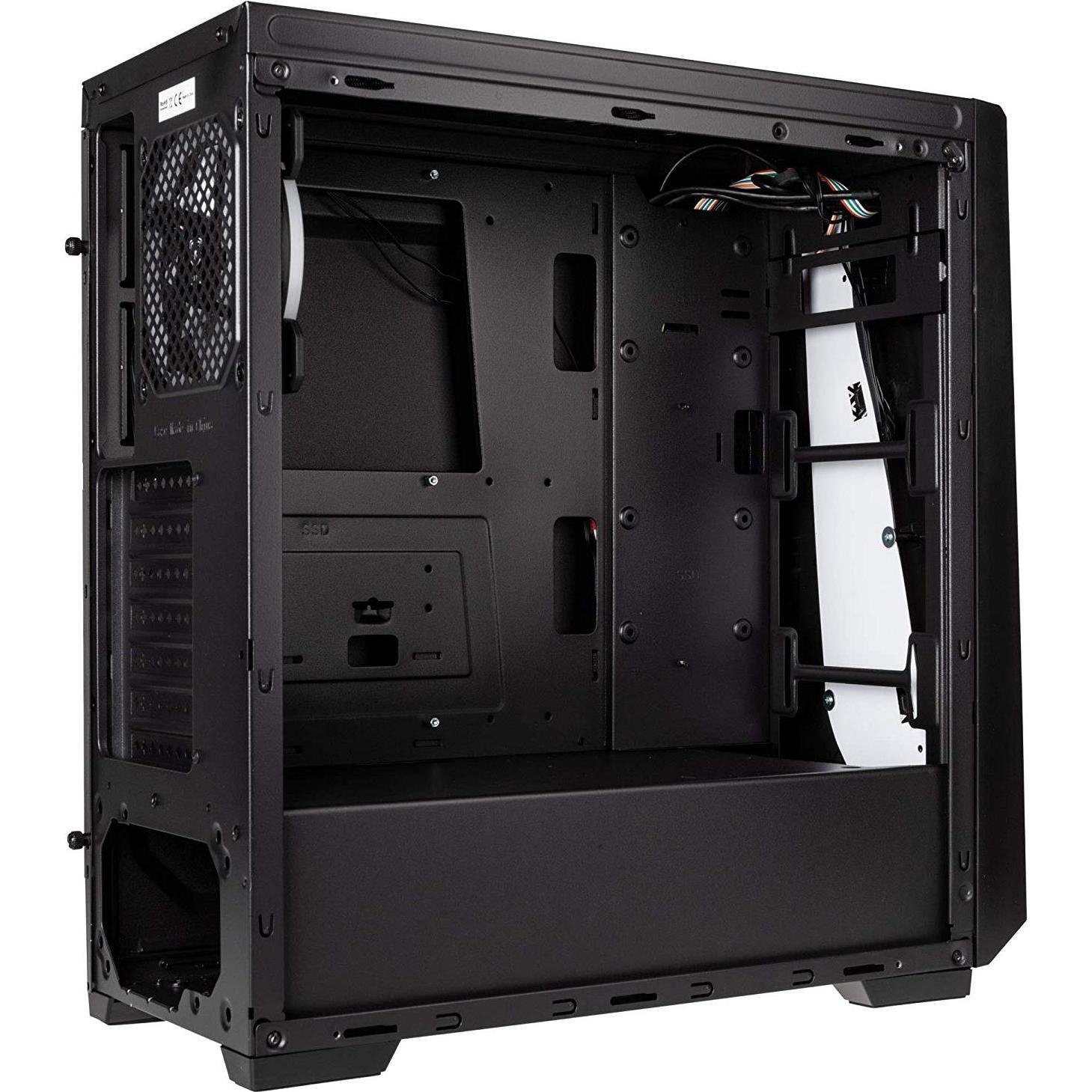 Thumbnail - Kolink Quantum Mesh (ATX, mATX, Mini-ITX, E-ATX), PC Gehäuse, Schwarz, Transparent