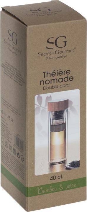 Produktbild NoName Théière nomade Secret de Gourmet 40cL (Transparent) (0.40 l)