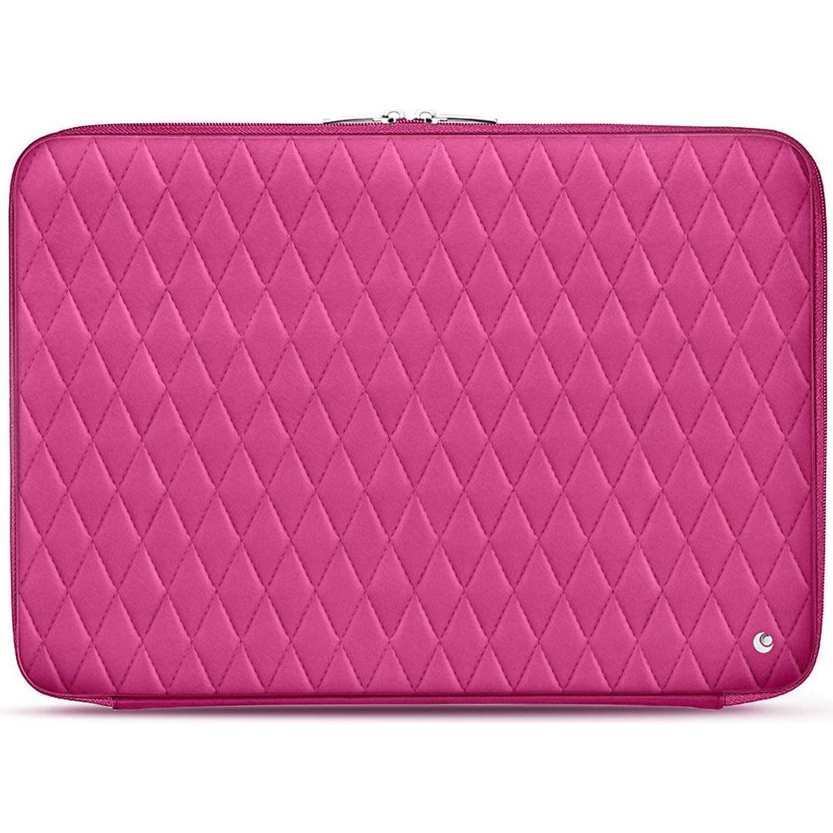 Noreve Lederhülle, Notebooktasche, Rosa