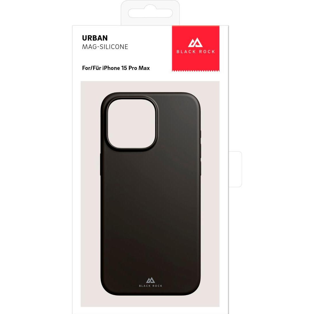 Thumbnail - Black Rock Mag Urban Case (Apple iPhone 15 Pro Max), Smartphone Hülle, Schwarz