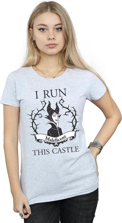Image du produit Maleficent - T-shirt RUN THIS CASTLE - Femme (XL)