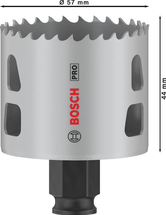 Produktbild Bosch Professional Zubehör PRO Multi Material PC Plus Lochsäge, 57 mm (57 Millimeter)