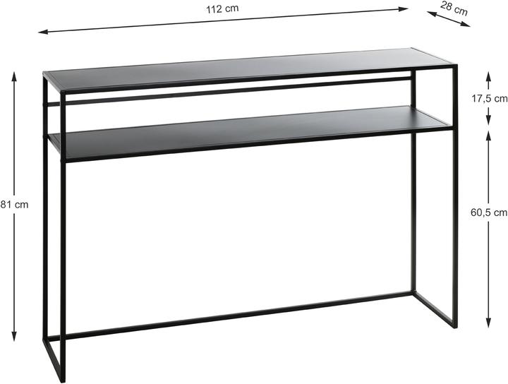 Productafbeelding HAKU Möbel Console (112 x 28 x 81 cm)