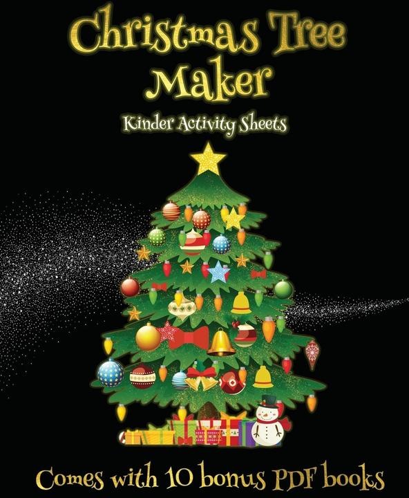 Immagine prodotto Children's Activity Sheets (Christmas Tree Maker) (Inglese, James Manning, 2019)