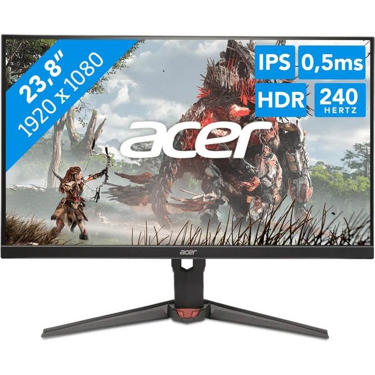 Acer Nitro XV240YW3bmiiprx (1920 x 1080 Pixel, 23.80"), Monitor, Schwarz