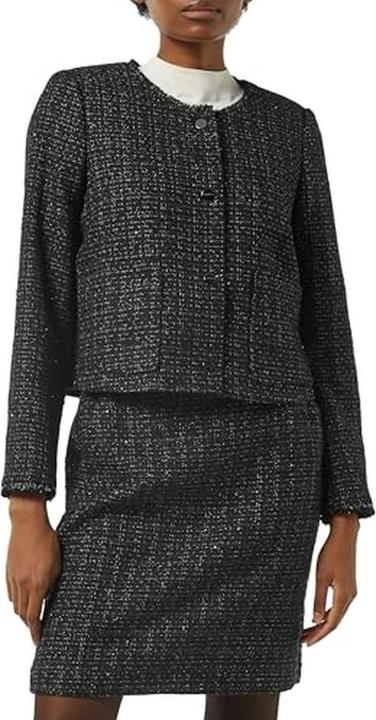 Produktbild Comma Rock Kurzer Bouclé-Rock mit Glitzergarn (40)