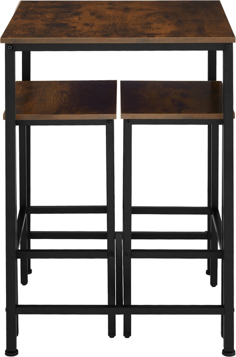 Image du produit tectake Ensemble de bar Inverness (60 x 60 x 91 cm)