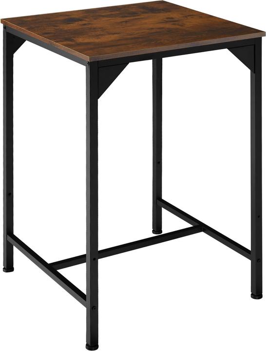 Actual product image tectake Dining table and chairs Inverness (60 x 60 x 91 cm)