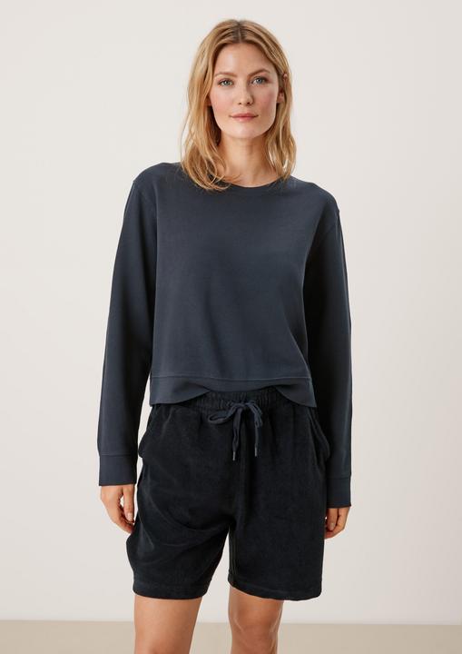 Produktbild s.Oliver Sweatshirt Sweatshirt mit Rundhalsausschnitt (40)