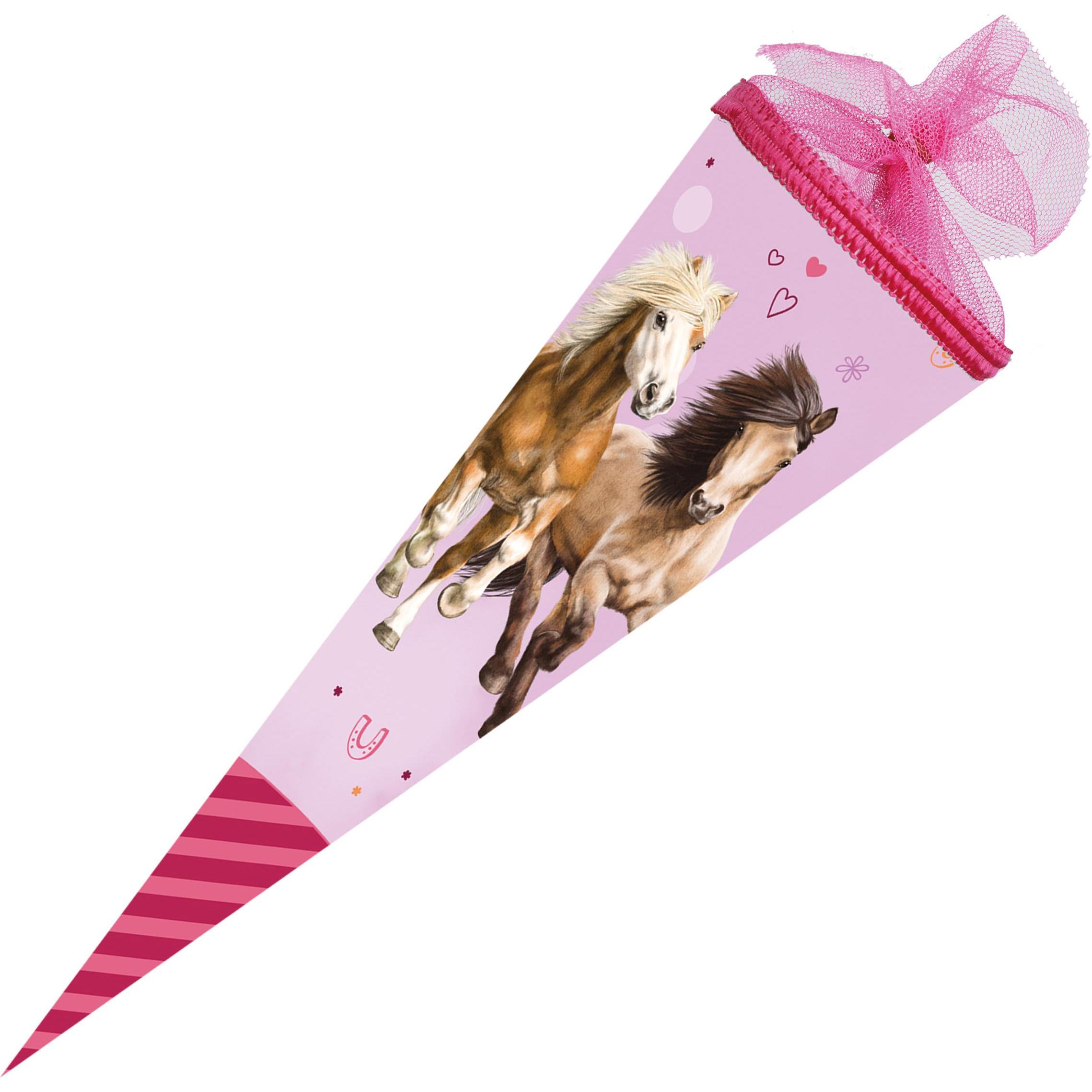 Thumbnail - Magni, Schultüte, Schultüte Coppenrath Pferdefreunde 3 35cm rund (35 cm)