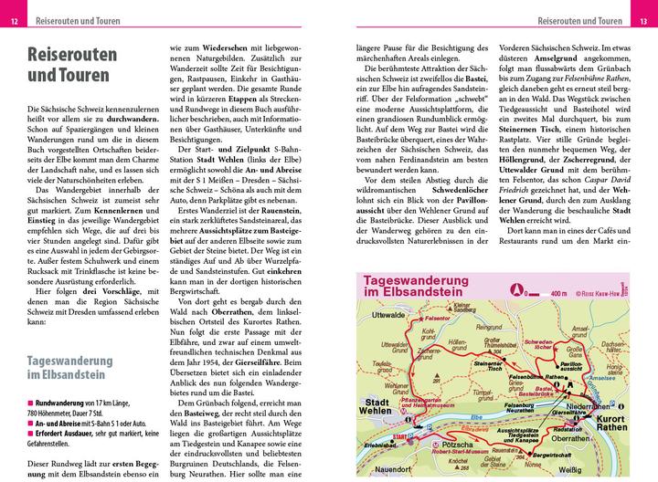 Immagine prodotto Guida di viaggio Svizzera sassone con Dresda (Tedesco, Detlef Krell, 2024)