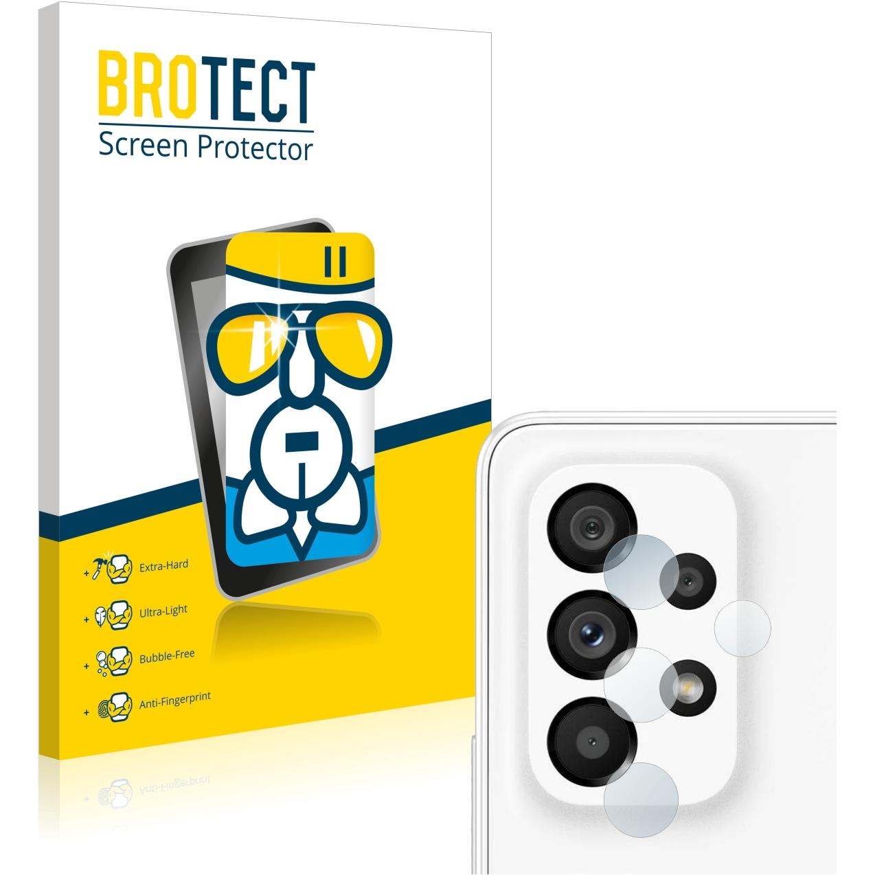 BROTECT AirGlass Panzerglasfolie (1 Stück, Samsung Galaxy A53 5G), Smartphone Schutzfolie, Transparent