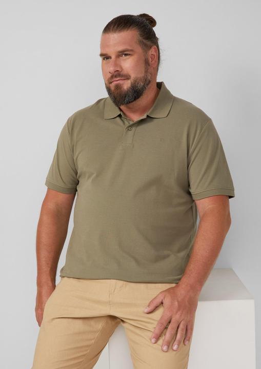 Produktbild S.Oliver Polo-Shirt Poloshirt aus Baumwollpiqué (4XL)