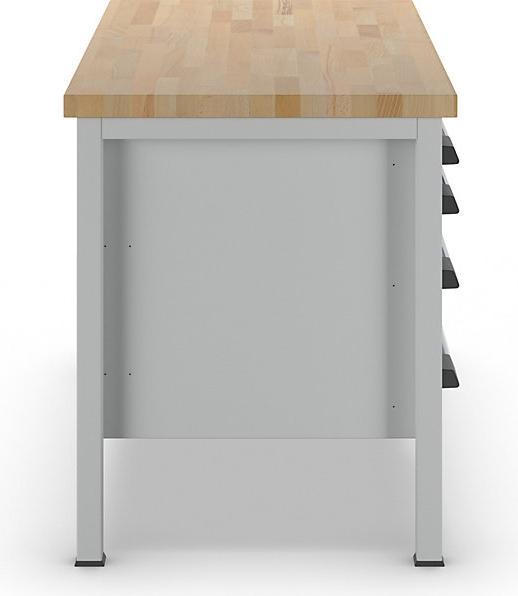 Actual product image eurokraft pro Workbench (125 cm, 70 cm)