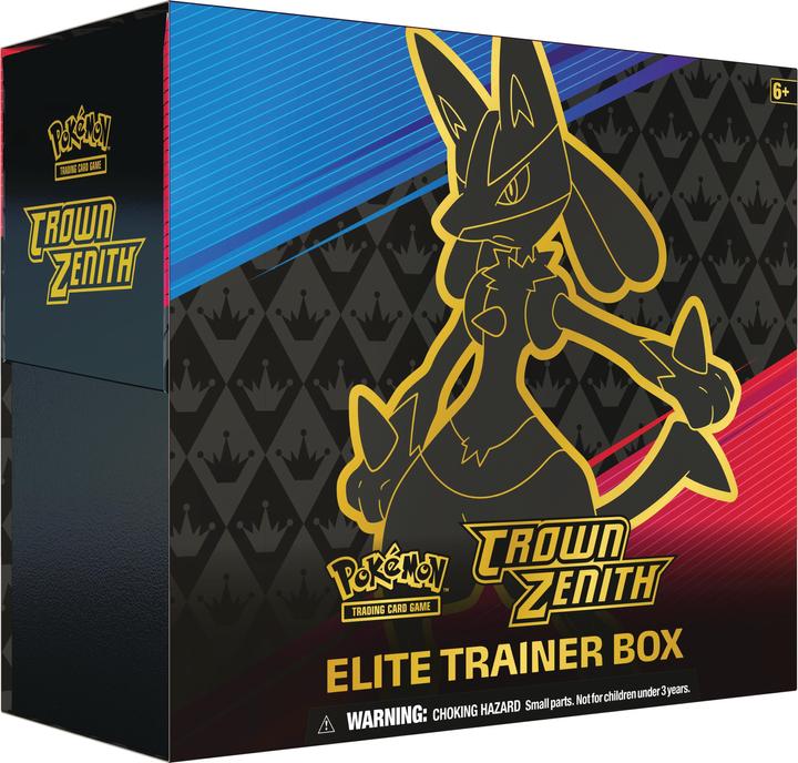 Actual product image Pokémon Elite Trainerbox Sword & Shield Crown (English, Elite / Top Trainer Box)