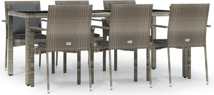 Produktbild vidaXL Garten Essgruppe (190 x 90 x 75 cm)